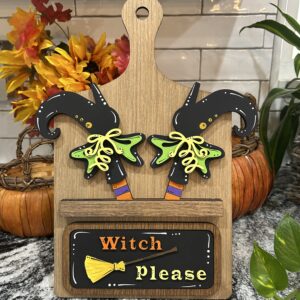 DIY Interchangeable Witch Insert